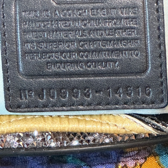 Coach Peyton Inlaid C Tote - Picture 8 of 8